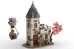 white church outpost