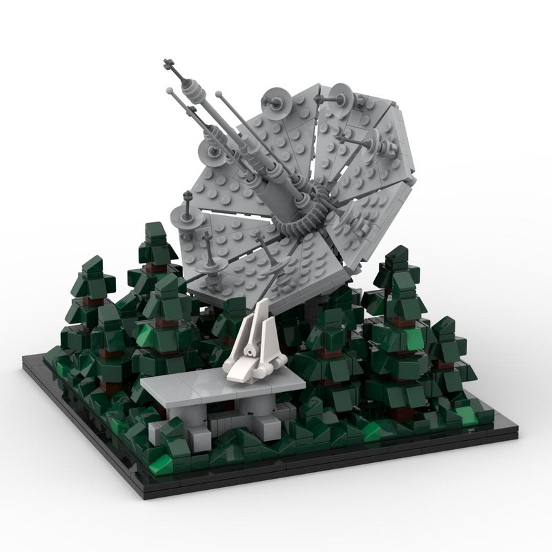 Lego Endor Death Star Shield Generator - Architecture Scale