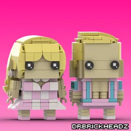 Barbie + Ken (Barbie 2023) Brickheadz