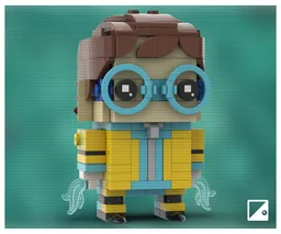 Dispatch LEGO Brickheadz MOC ~ Waterboy (The Phoenix Squad) (Z Team)