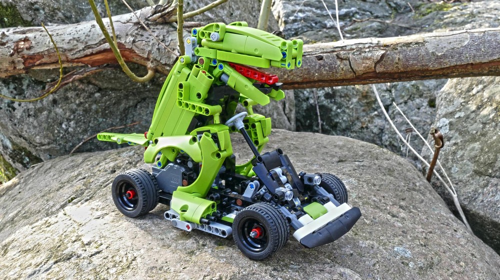 Lego 42138 B Model - Dinosaur Driving Go-Kart