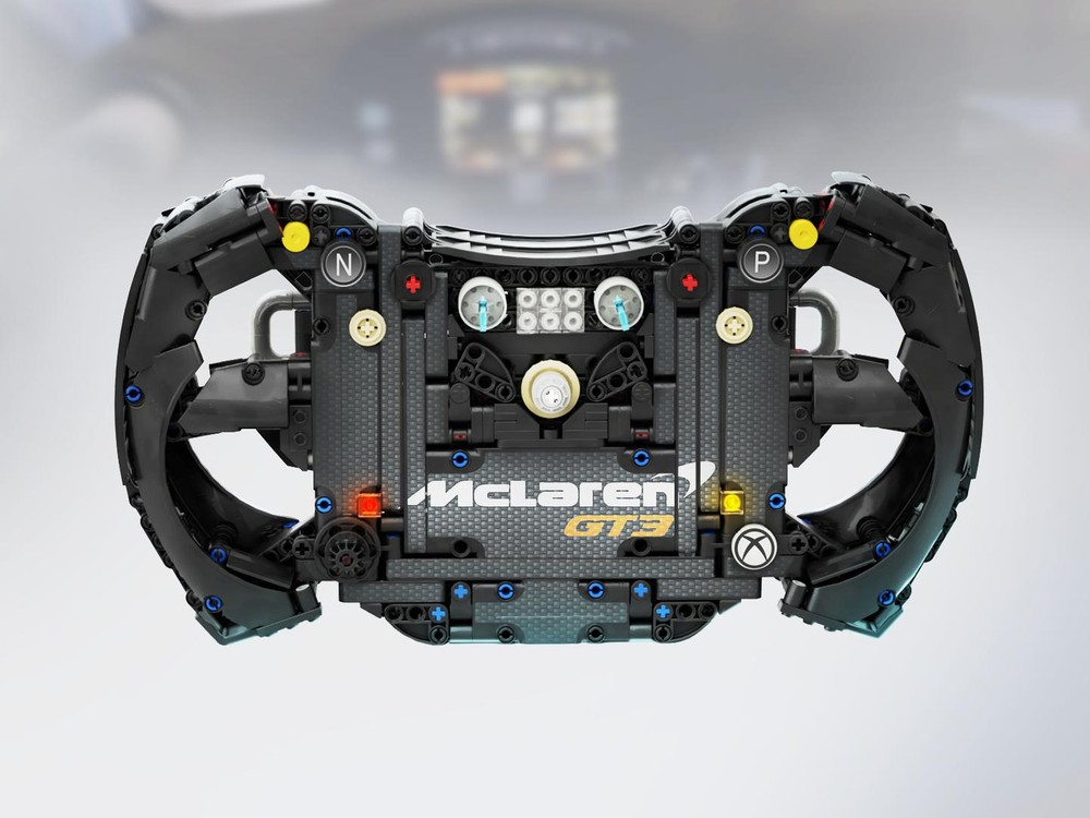 Lego 42127 CSL Elite McLaren GT3 Steering Wheel