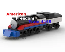 Mini American Freedom Train 4449