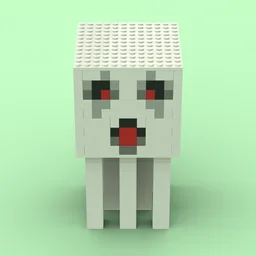 Computer Game Style Ghast