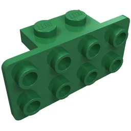 Bracket 1 x 2 - 2 x 4 / Green