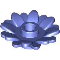 Plant, Sunflower 2 x 2 with 16 Petals / Blue Violet