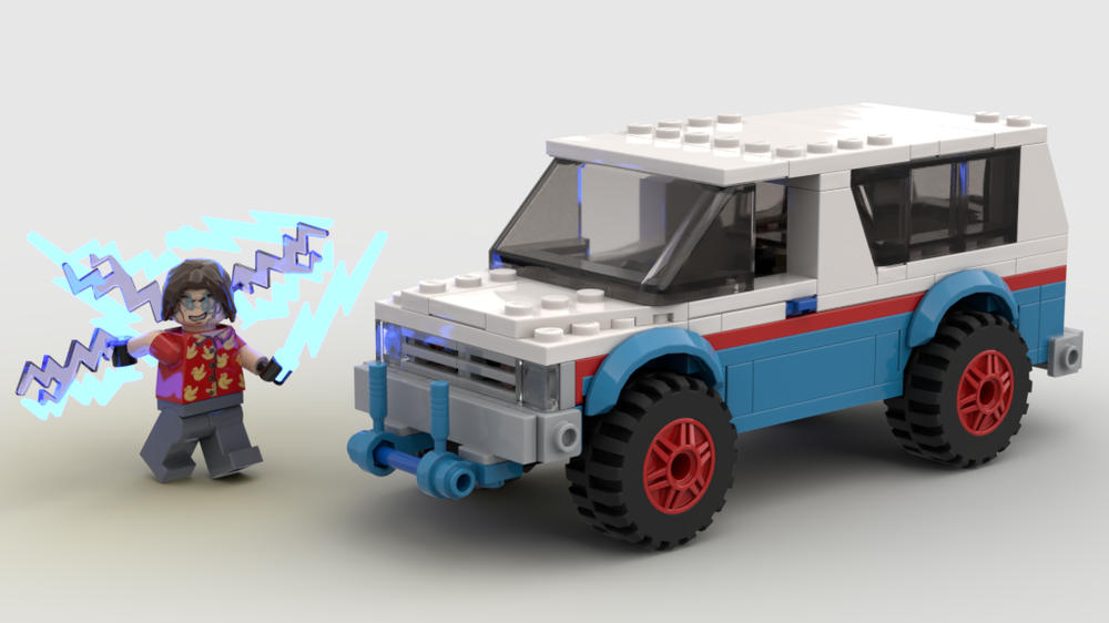 Lego Slick Clyde and '70 Clydesdale (Vigilante 8)
