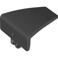Technic Panel Curved and Bent Angled Right 5 x 4 x 3 #70 / Black