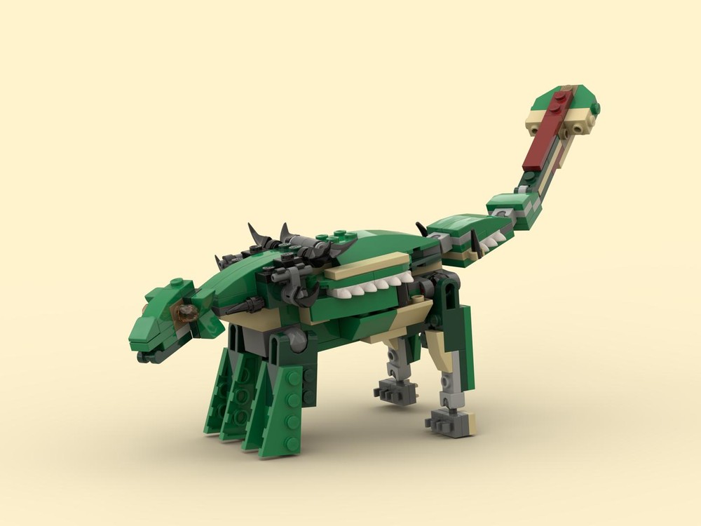 Lego 31058 ankylosaurid - slim version