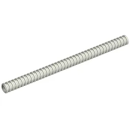 Hose, Ribbed 7mm D. 13L / 10.4cm / Pearl Light Gray