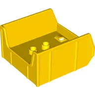 Duplo Dump Truck Bed 4 x 4 x 2 (Tipper) / Yellow