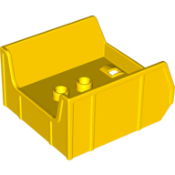 Lego Duplo Dump Truck Bed 4 x 4 x 2 (Tipper) / Yellow