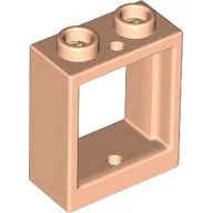 Window 1 x 2 x 2 Flat Front / Light Nougat