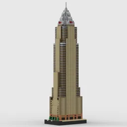 Key Tower at 1/650th Scale
