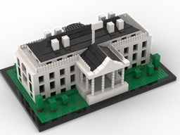 LEGO Architecture 21006 White House in the scale 2:1
