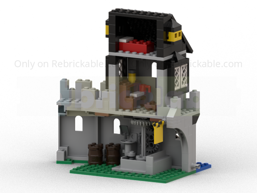Lego Classic Castle Grain Mill