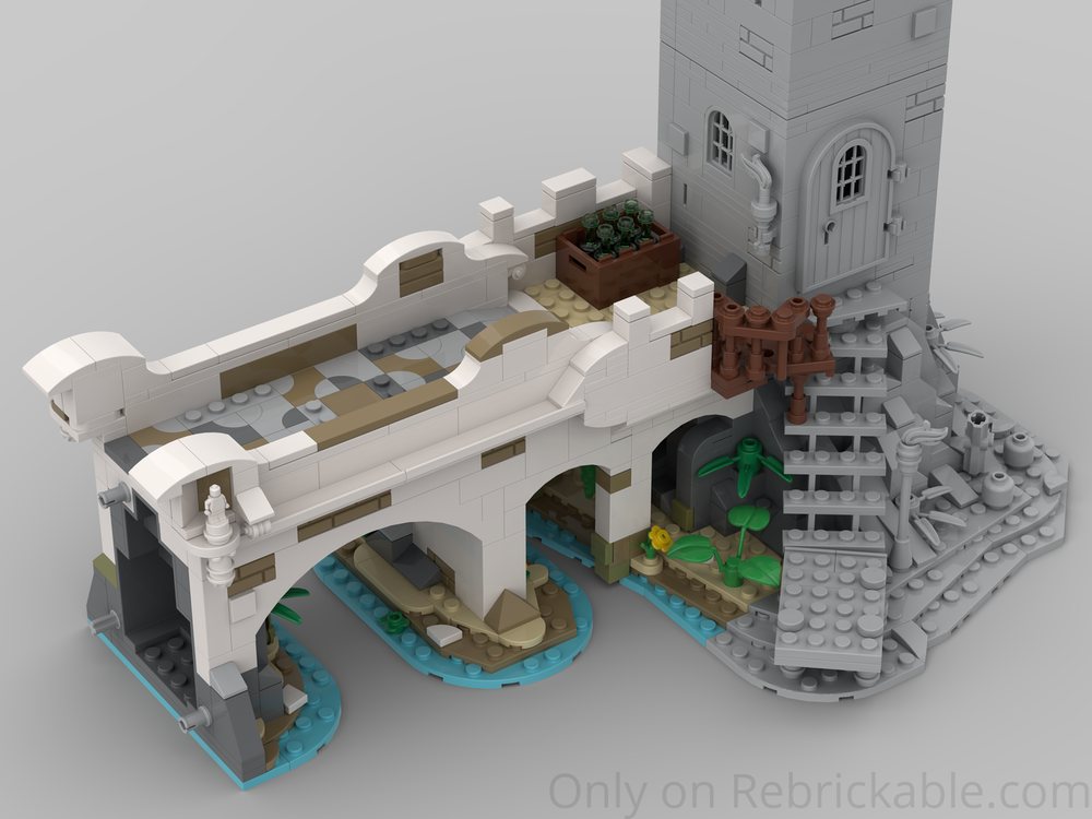 Lego Governor's Island: Bridge to Prison Tower
