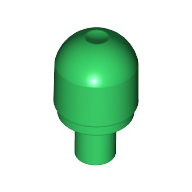 Lego Light Cover 1 x 1 Round with Internal Bar / Bionicle Barraki Eye / Green