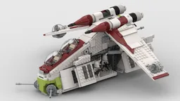 Republic Gunship - Budget Versions & Improved Modern Set Style
