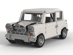 Classic Mini "The Italian Job" white