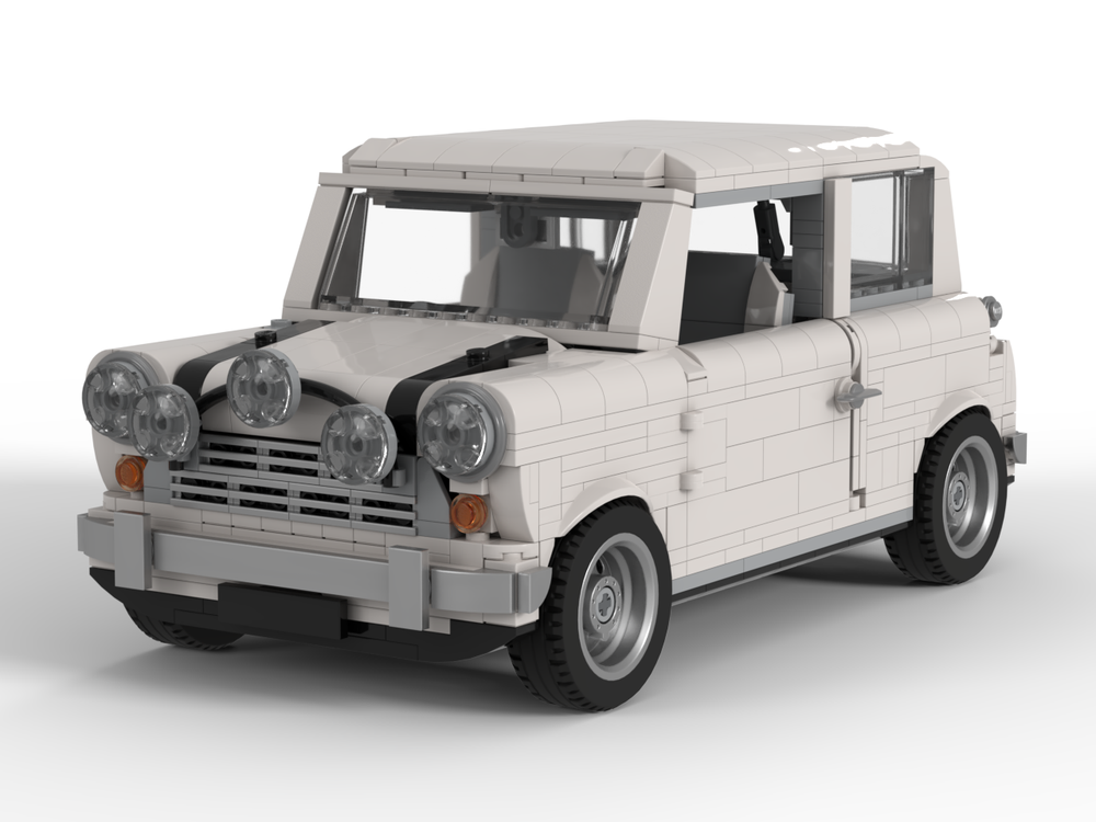 Lego Classic Mini "The Italian Job" white