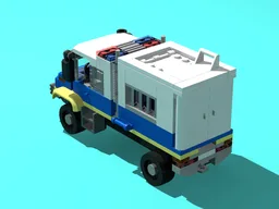 Off-road Police Van