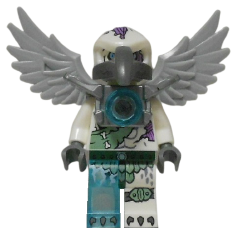 Lego Voom Voom with Flat Silver Shoulder Armor