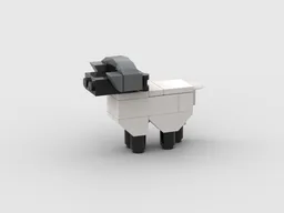 Minifig Scale Bighorn Sheep