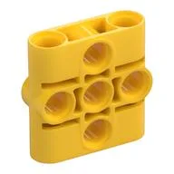 Technic Connector Beam 3 x 3 / Yellow