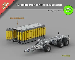 Turntable Drawbar Trailer (Skeleton)