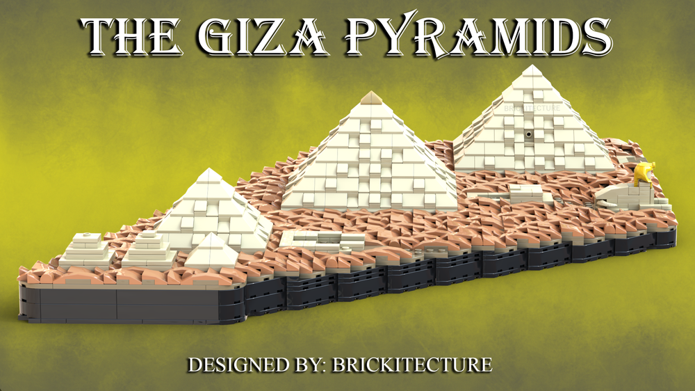 Lego The Giza Pyramids