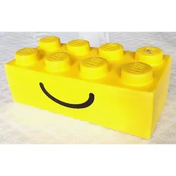 Brick Soft 2 x 4 with Smile Print