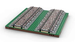 012 Ballasted Dual Track Baseplate