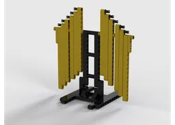 Mirrored dancing bars