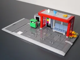 Modular Corner Bus Stop