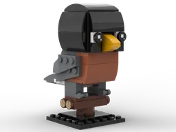 American Robin: Birdheadz