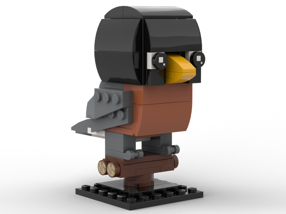 Lego American Robin: Birdheadz