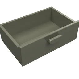 Cupboard 2 x 3 Drawer / Dark Gray