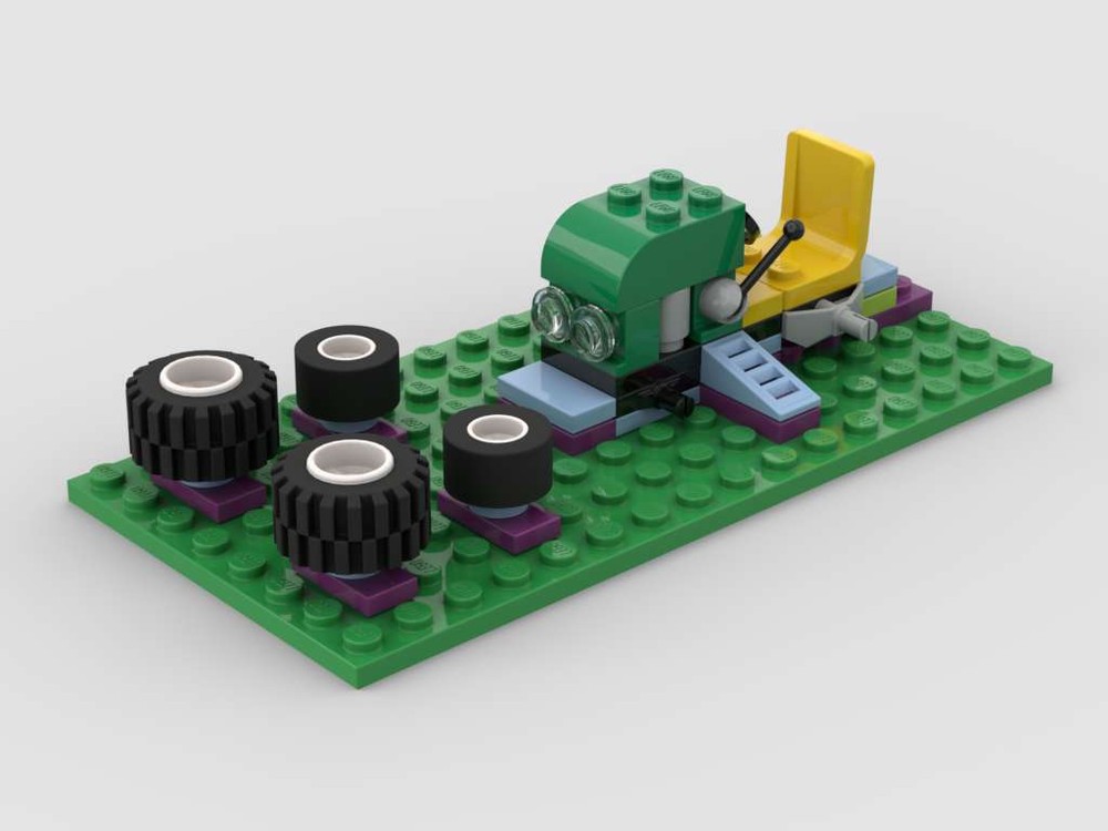Lego 4899-1 Tractor with Frame Rack