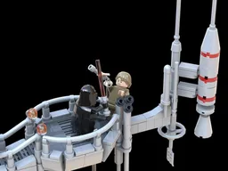 Luke lightsaber duel