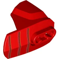 Large Figure Limb Cover, Size 4, Armor with Ball Joint Socket with 3 Stripes Print / Red