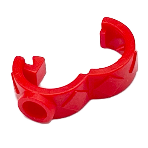 Lego Scala, Hair Clip, Round Type / Red