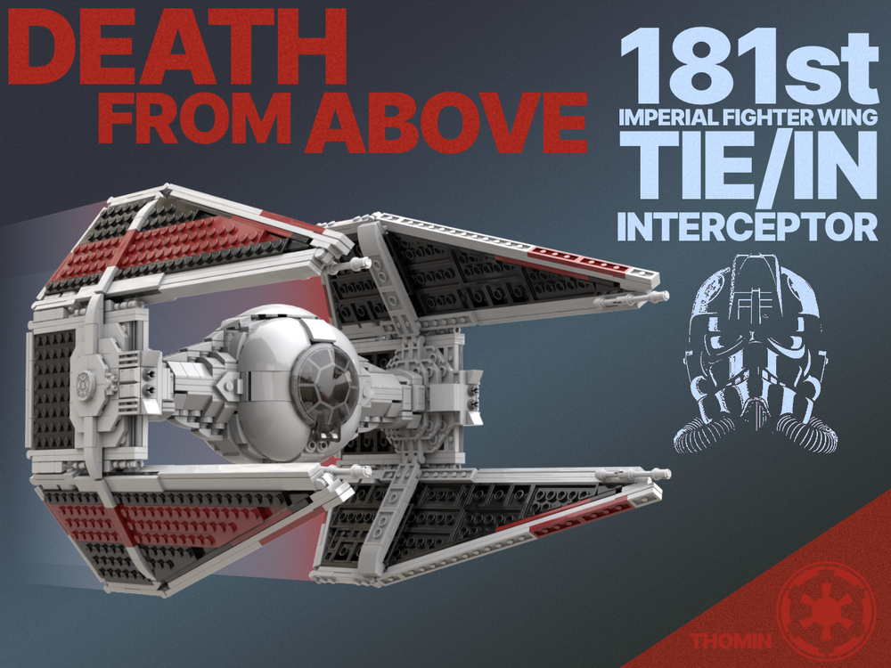 Lego 181st Imperial Fighter Wing - TIE/IN Interceptor Starfighter
