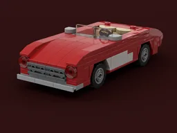 Corvette minifigure scale