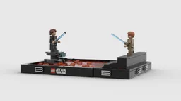 Lego Star Wars Diorama Collection - Mustafar Duel (Episode III)