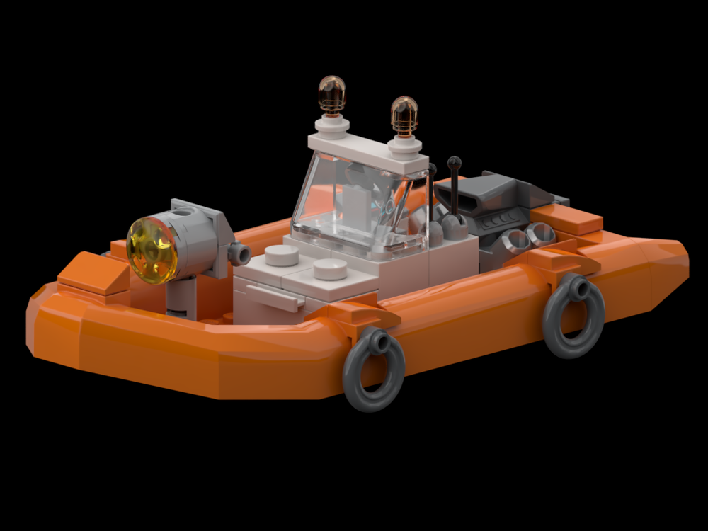 Lego Costgaurd watercraft