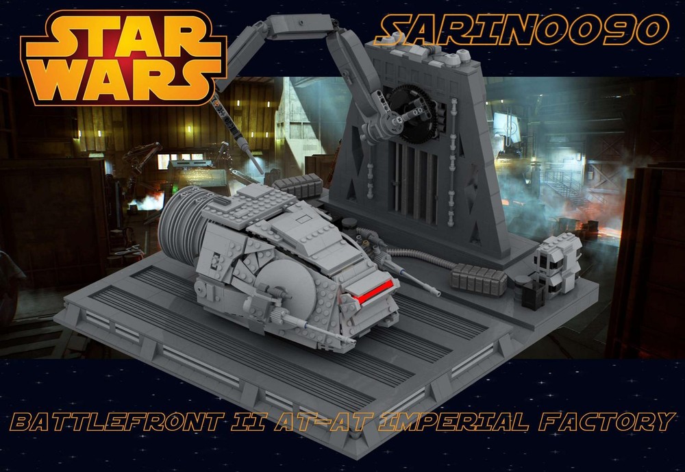 Lego SW -Battlefront II AT-AT Imperial Factory