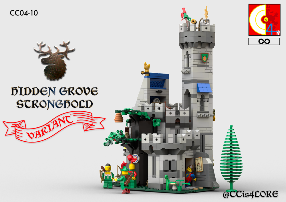 Lego hidden grove stronghold variant