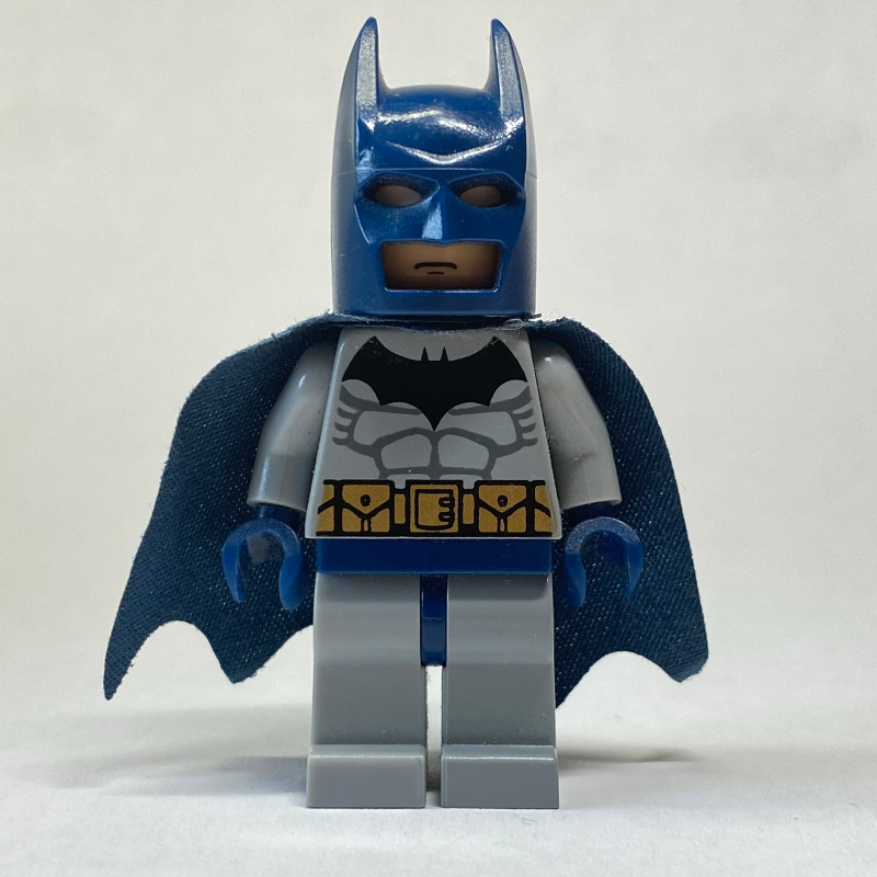 Lego Batman, Light Bluish Gray Suit, Dark Blue Cape and Cowl