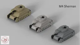 M4 Sherman Microscale
